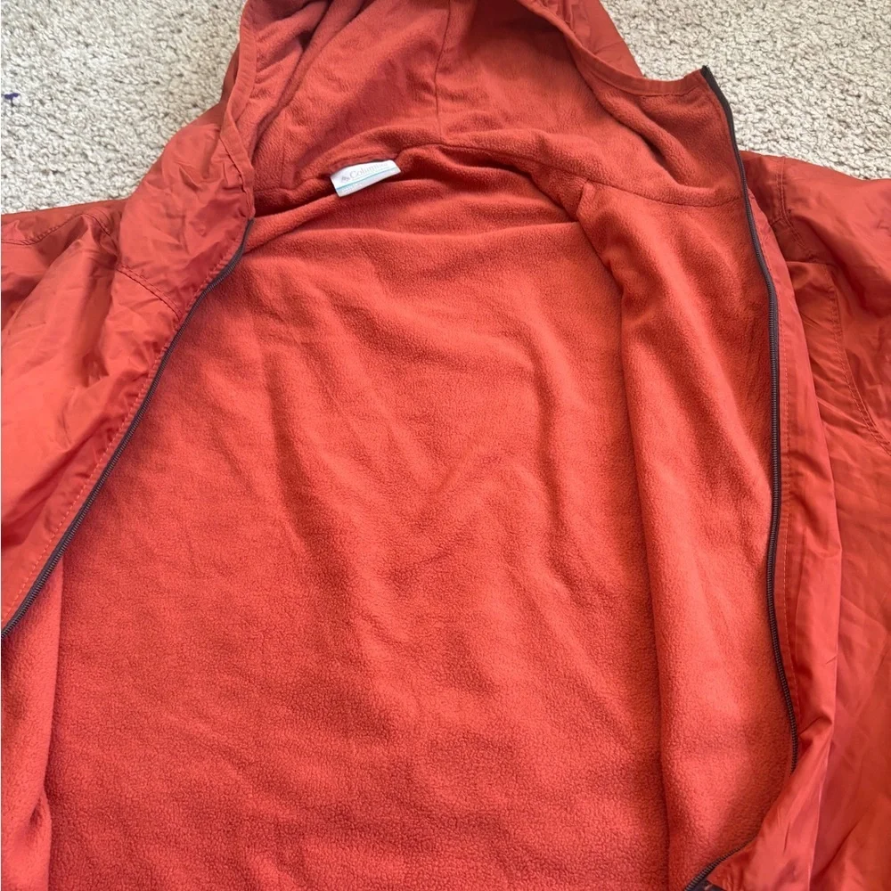 Columbia Two-Tone Red and Black Jacket